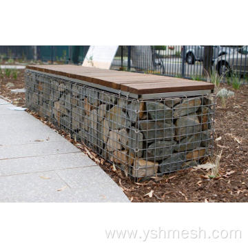 Welded Gabion Box With Square Opening Mesh